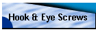 Hook & Eye Screws