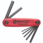 Bondhus fold up metric and inch key sets